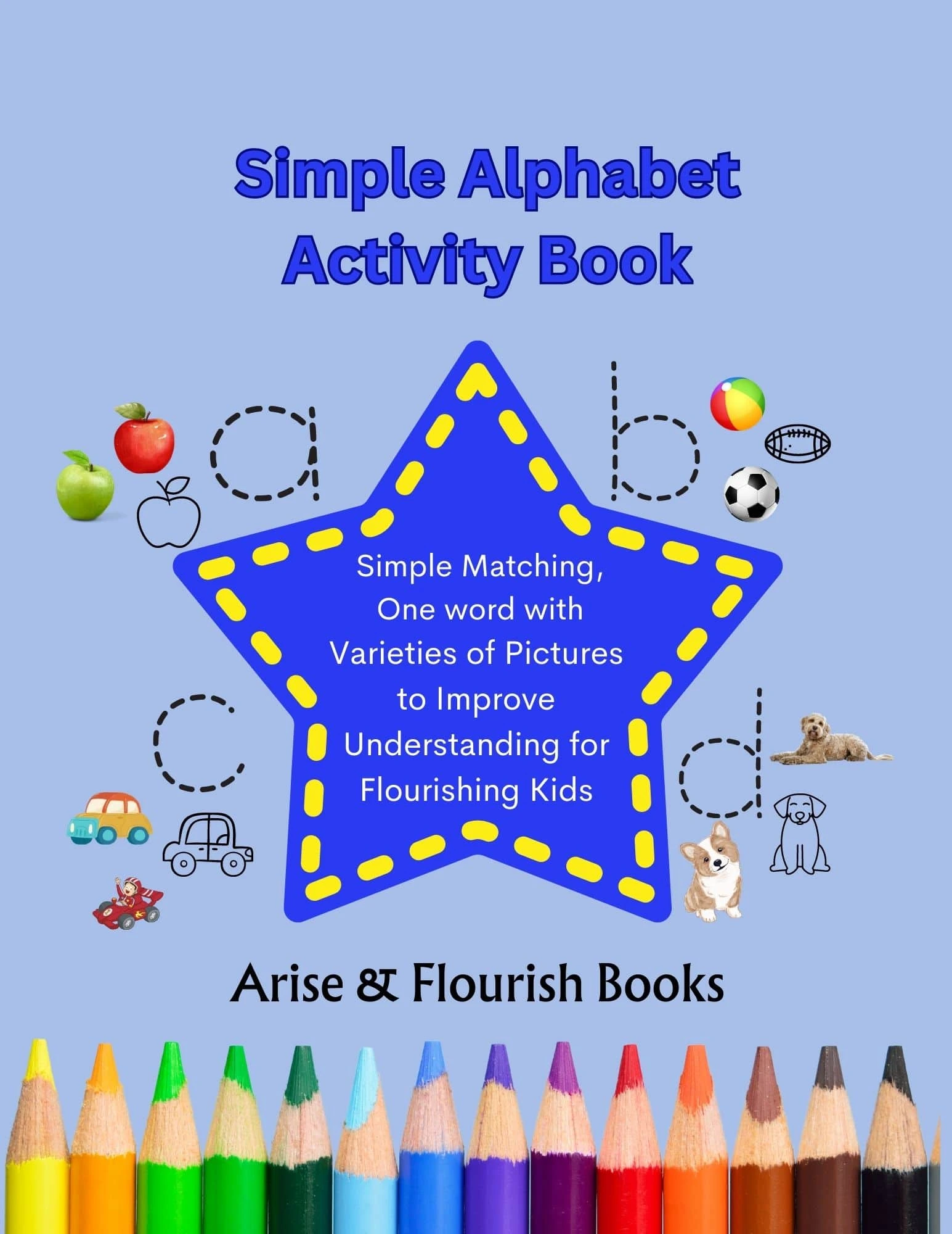 Simple Alphabet Activity Book image